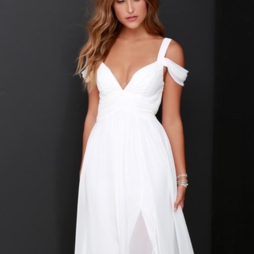 White dress